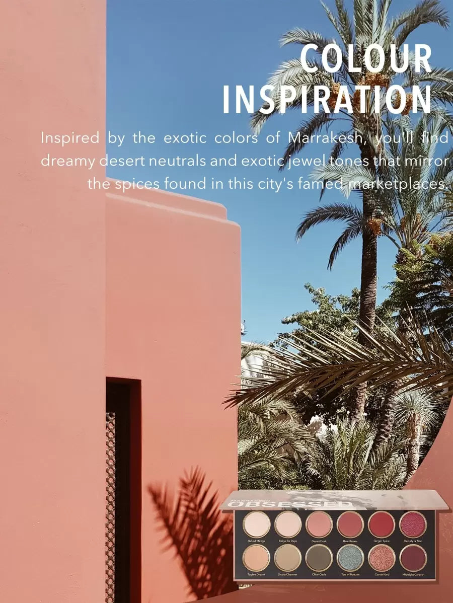 SHEGLAM Marrakesh Obsessed Palette 12-Clolor Shimmer