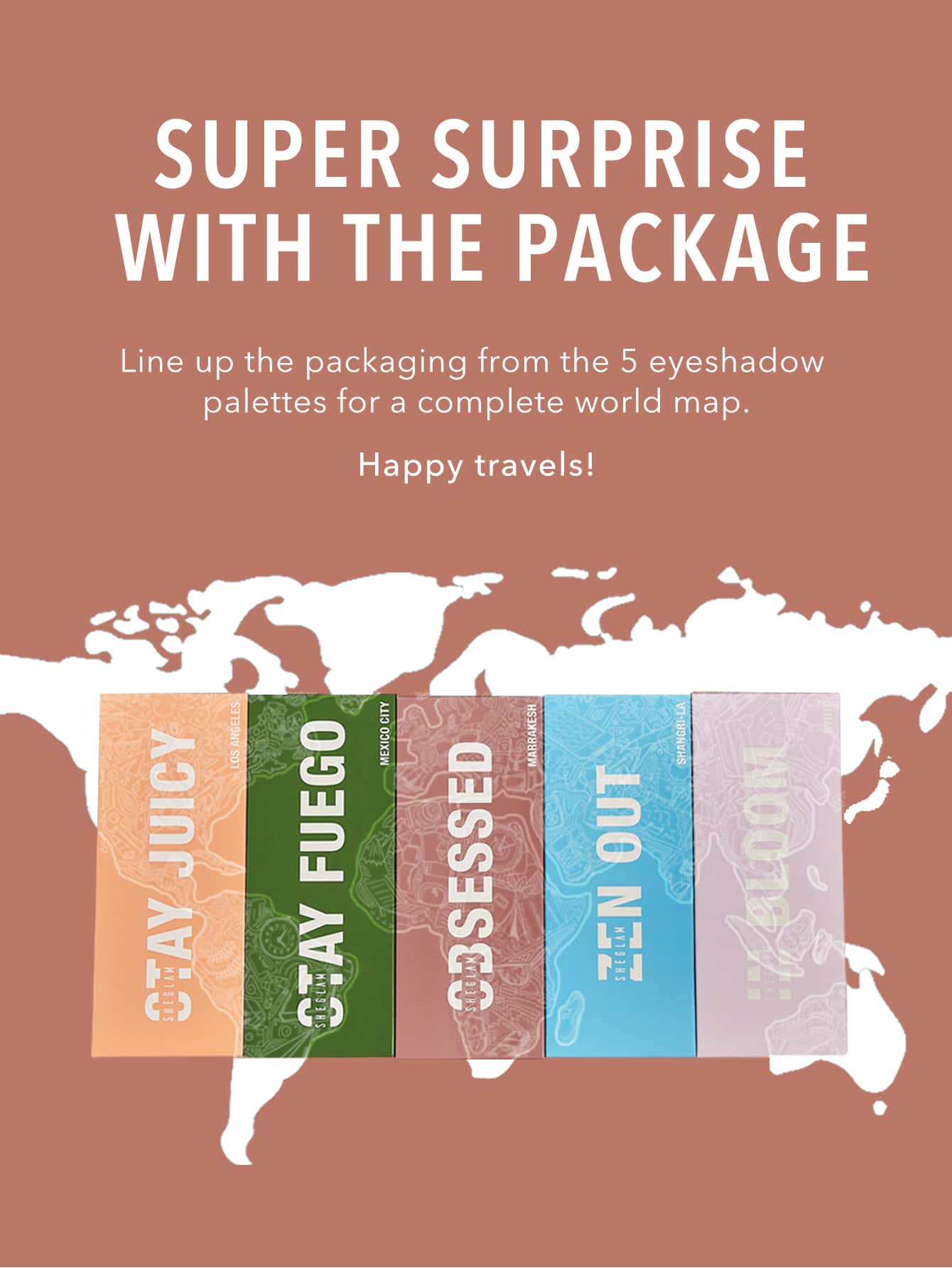 SHEGLAM Marrakesh Obsessed Palette 12-Clolor Shimmer