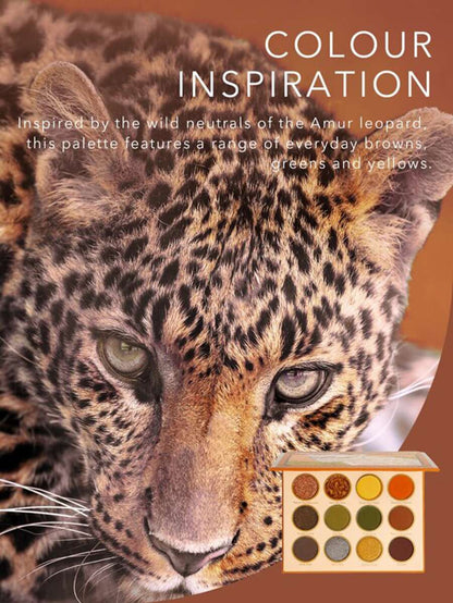 SHEGLAM Viva La Leopard Palette 12-Clolor Glitter Matte