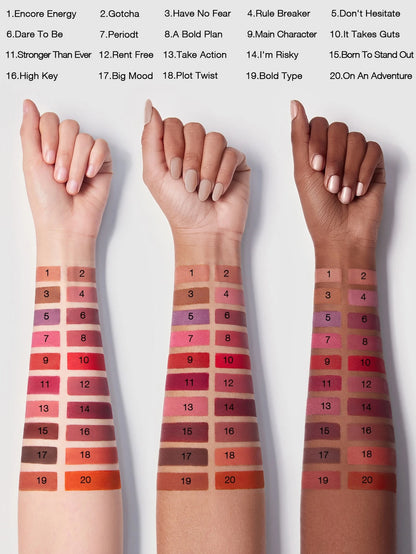 SHEGLAM Rouge à LèVres Mat Longue Tenue Dynamatte Boom