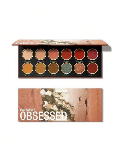 SHEGLAM Marrakesh Obsessed Palette 12-Clolor Shimmer