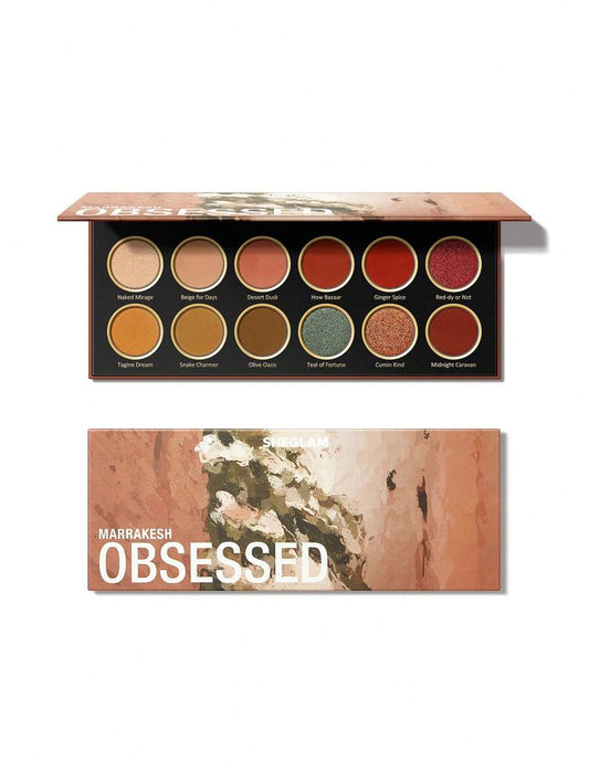 SHEGLAM Marrakesh Obsessed Palette 12-Clolor Shimmer