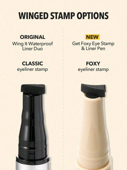 SHEGLAM Get Foxy Eye Stamp & Liner Pen 3 In 1 Waterproof Liquid Eyeliner Pencil