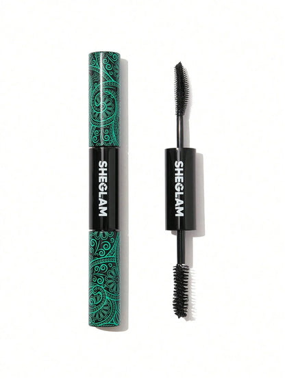SHEGLAM All-In-One Volume & Length Mascara 2 In 1 Waterproof Volumizing Dual