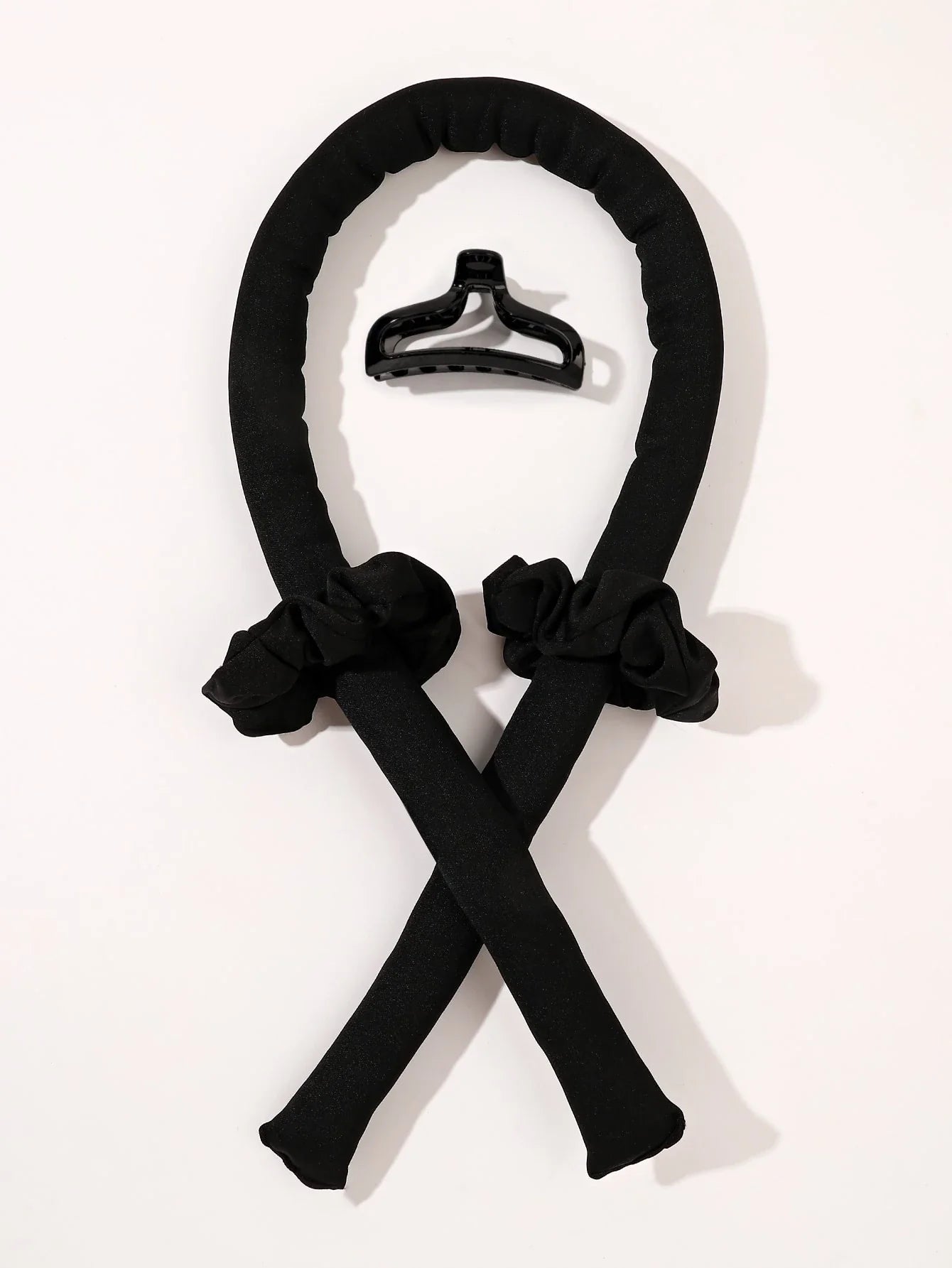 4 pièces Ensemble d'outils de coiffure unicolore