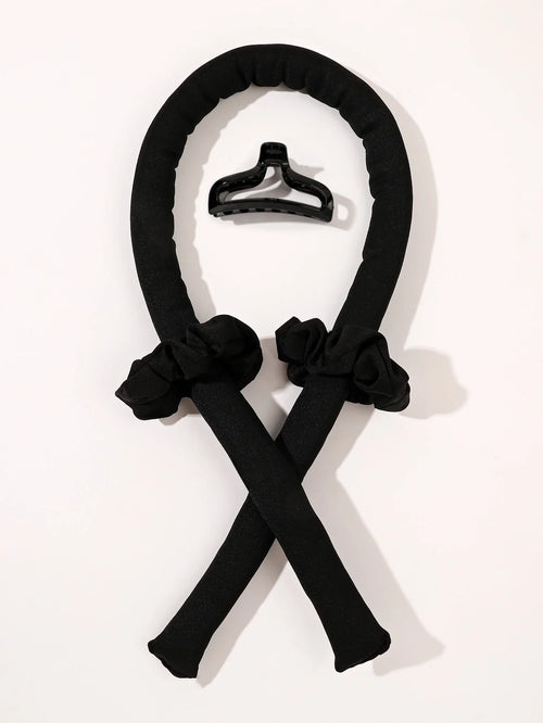 4 pièces Ensemble d'outils de coiffure unicolore