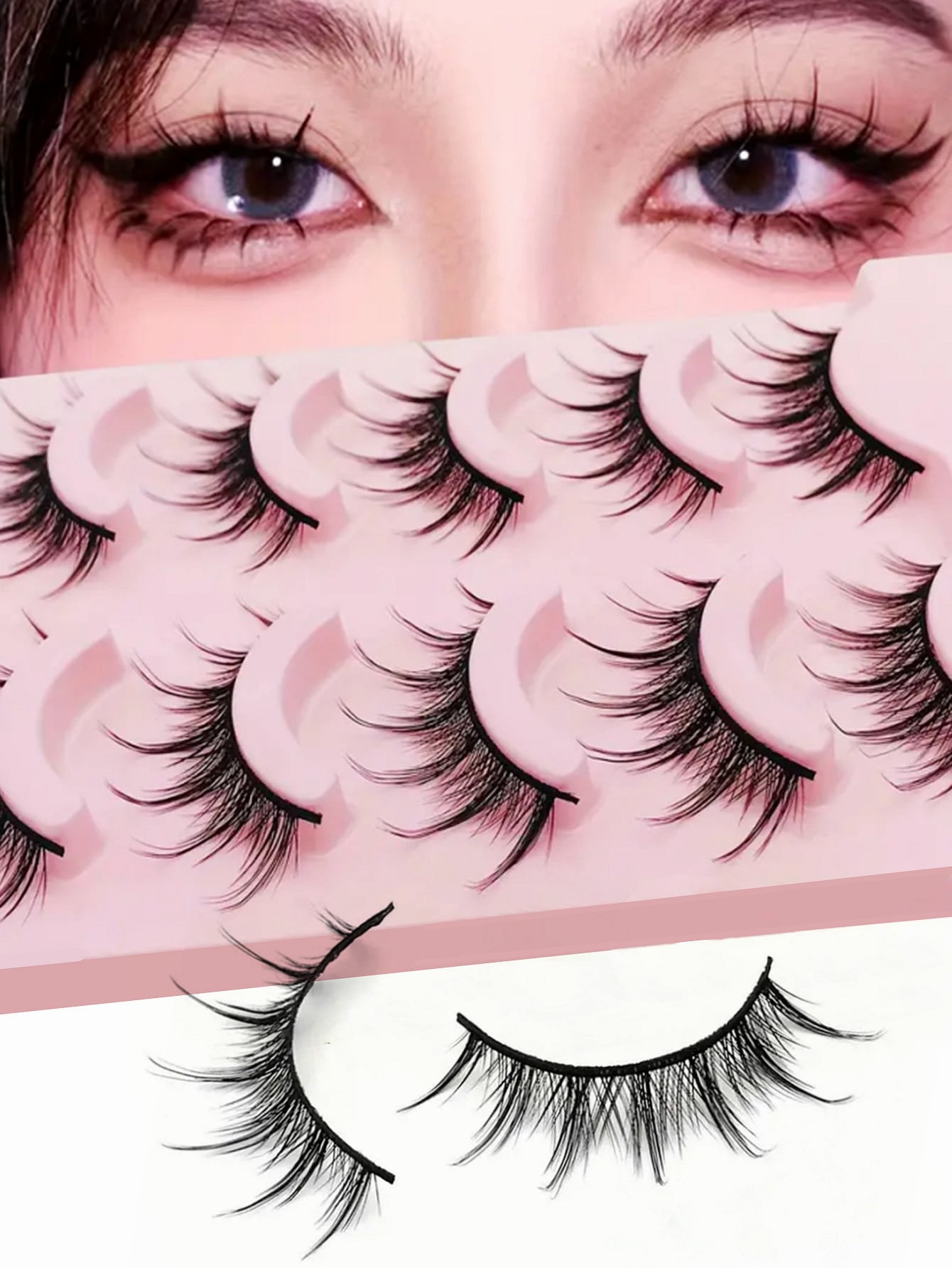 eyelashes 5 paires