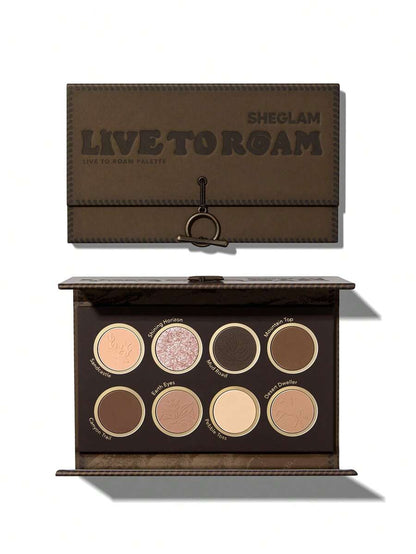 SHEGLAM Live To Roam Palette 8-Color Shimmer