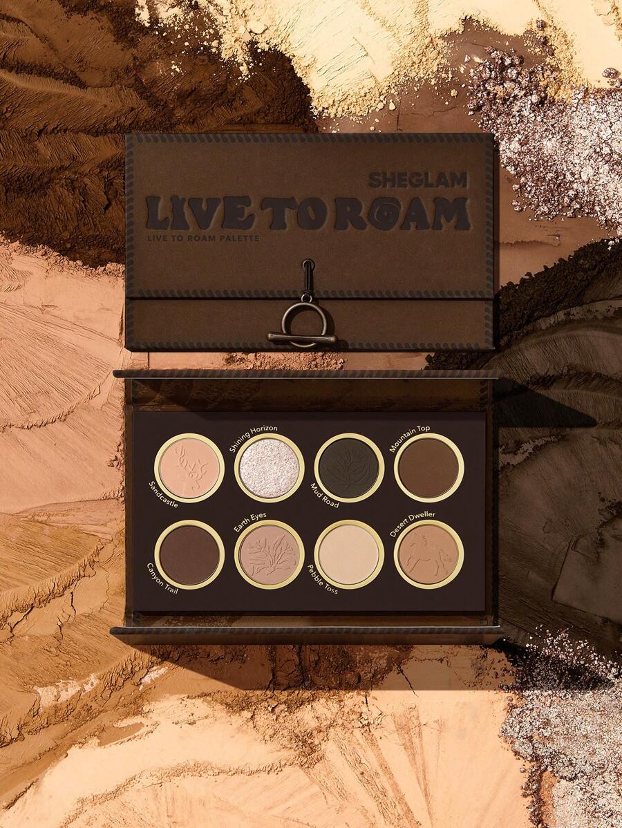 SHEGLAM Live To Roam Palette 8-Color Shimmer