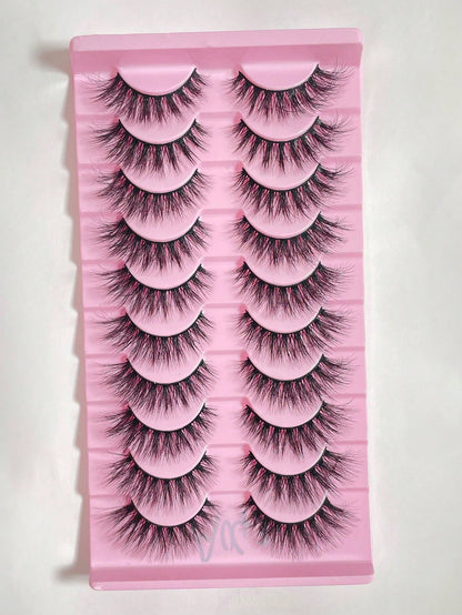 eyelashes 10 paires