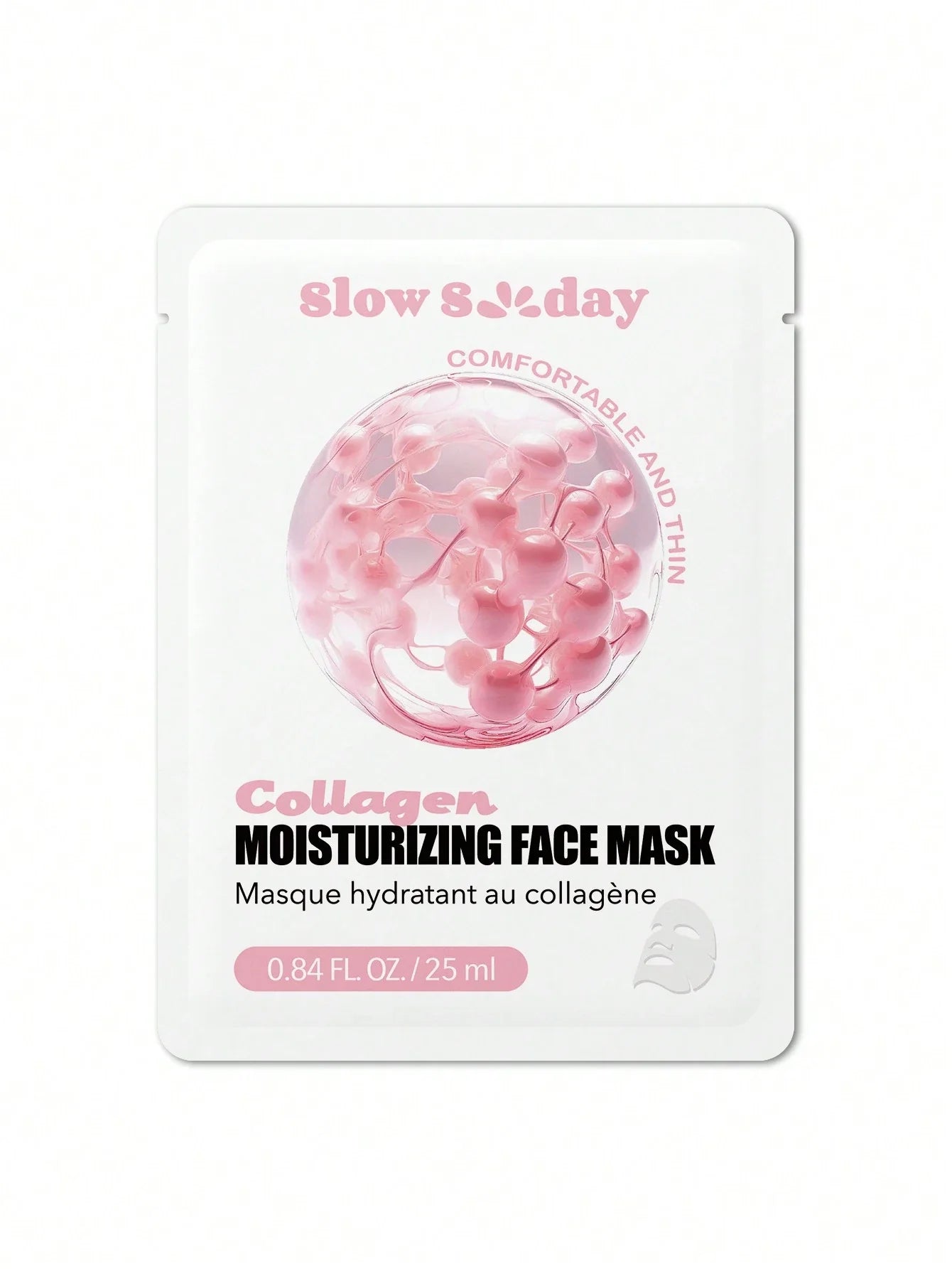 Masque facial hydratant au collagène SlowSunday