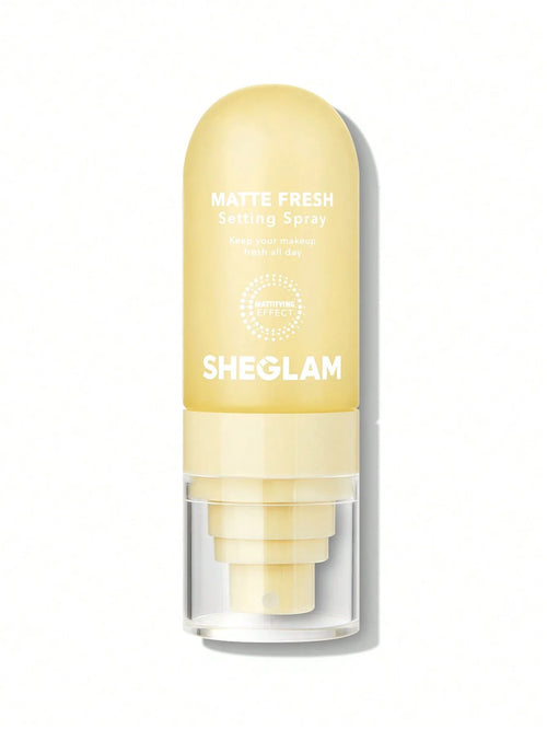 SHEGLAM Matte Fresh Setting Spray Ultra Matte Liquid-To-Powder Long Lasting Makeup