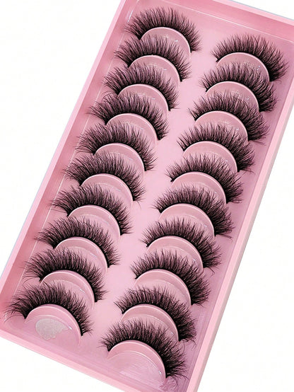 eyelashes 10 paires