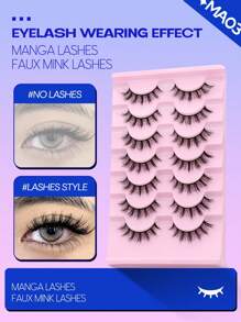 Eyelashes 7 paires