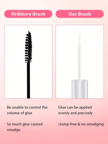 1 pièce Colle à cils transparente de 5 ml