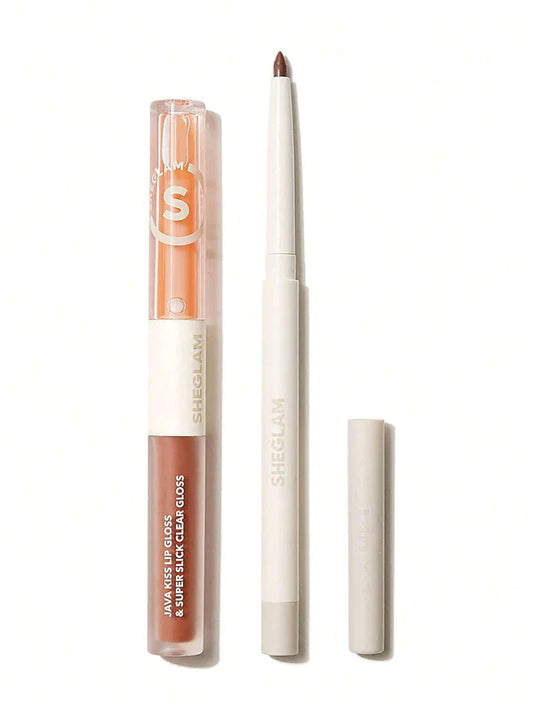 SHEGLAM Soft 90'S Glam Lip Liner And Lip Duo Set