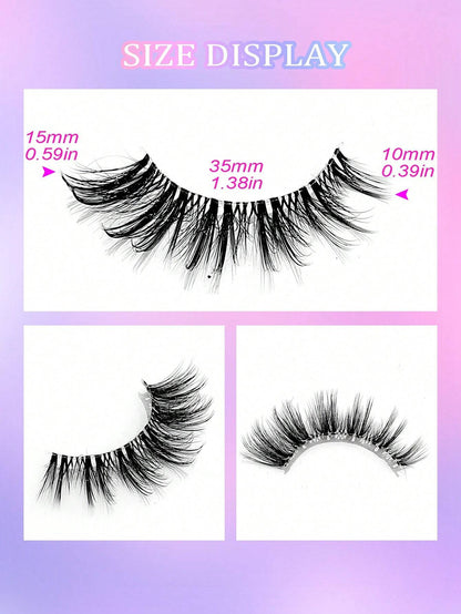 eyelashes 7 paires