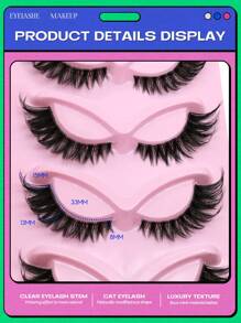 Eyelashes 5 paires