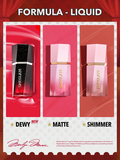 SHEGLAM Marilyn Monroe X SHEGLAM Color Bloom Dewy Liquid Blush