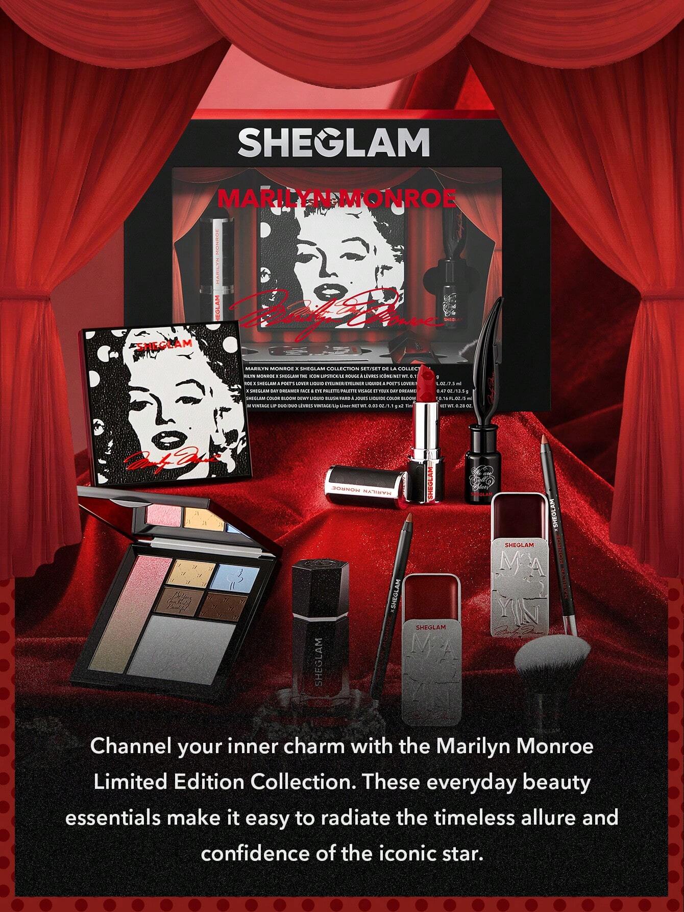 SHEGLAM Marilyn Monroe X SHEGLAM Color Bloom Dewy Liquid Blush