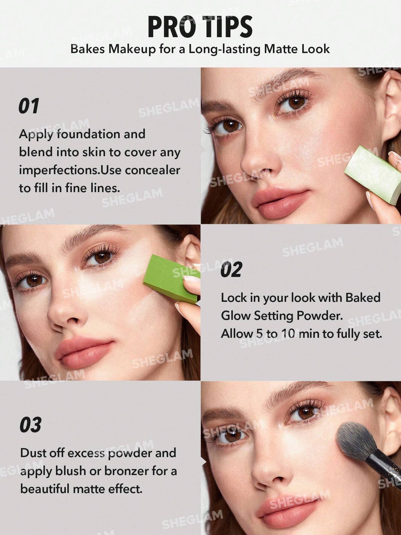 SHEGLAM Baked Glow Setting Powder