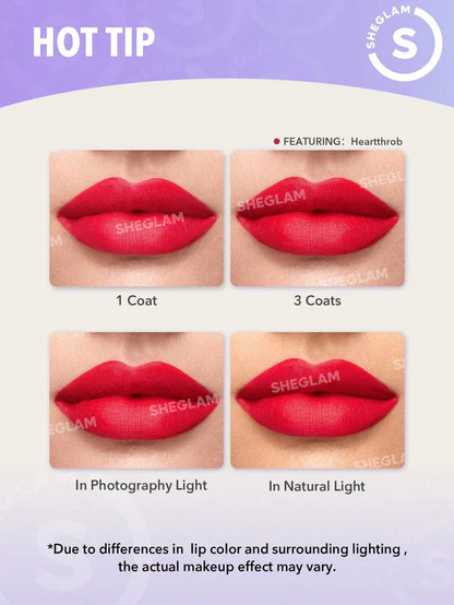 SHEGLAM Matte Allure Liquid Lipstick