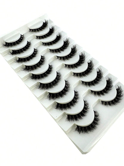 eyelashes 10 paires