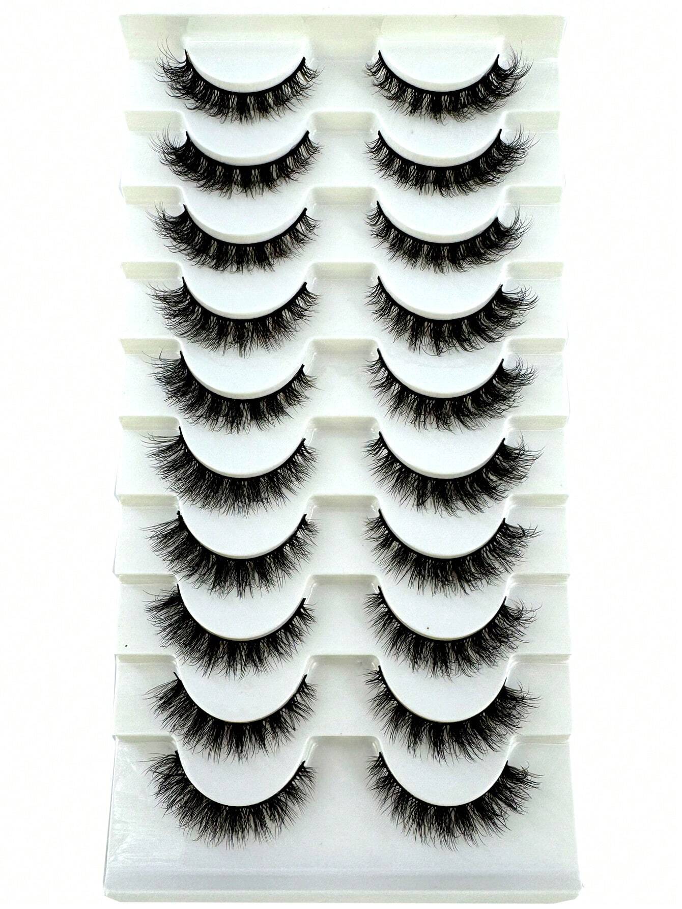eyelashes 10 paires