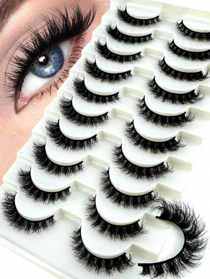 eyelashes 10 paires