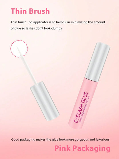 1 pièce Colle à cils transparente de 5 ml