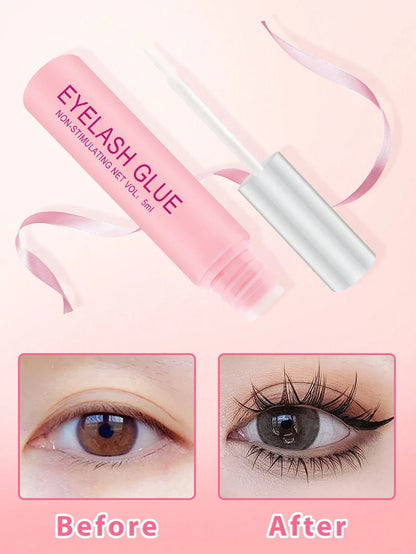 1 pièce Colle à cils transparente de 5 ml