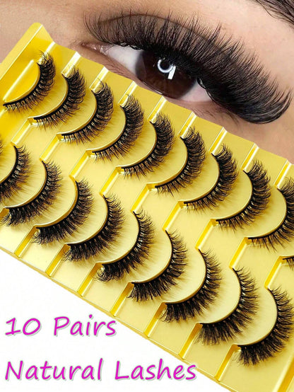 eyelashes 10 paires