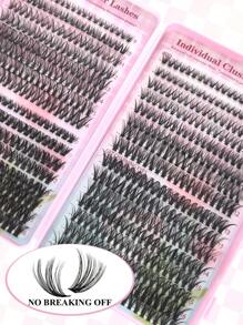 640PCS Individual Lash Clusters Large Capacity 30D+40D+50D