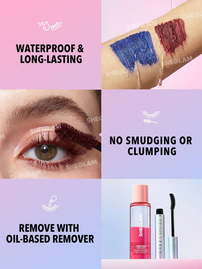 SHEGLAM All-In-One Volume & Length Mascara-Waterproof Blue