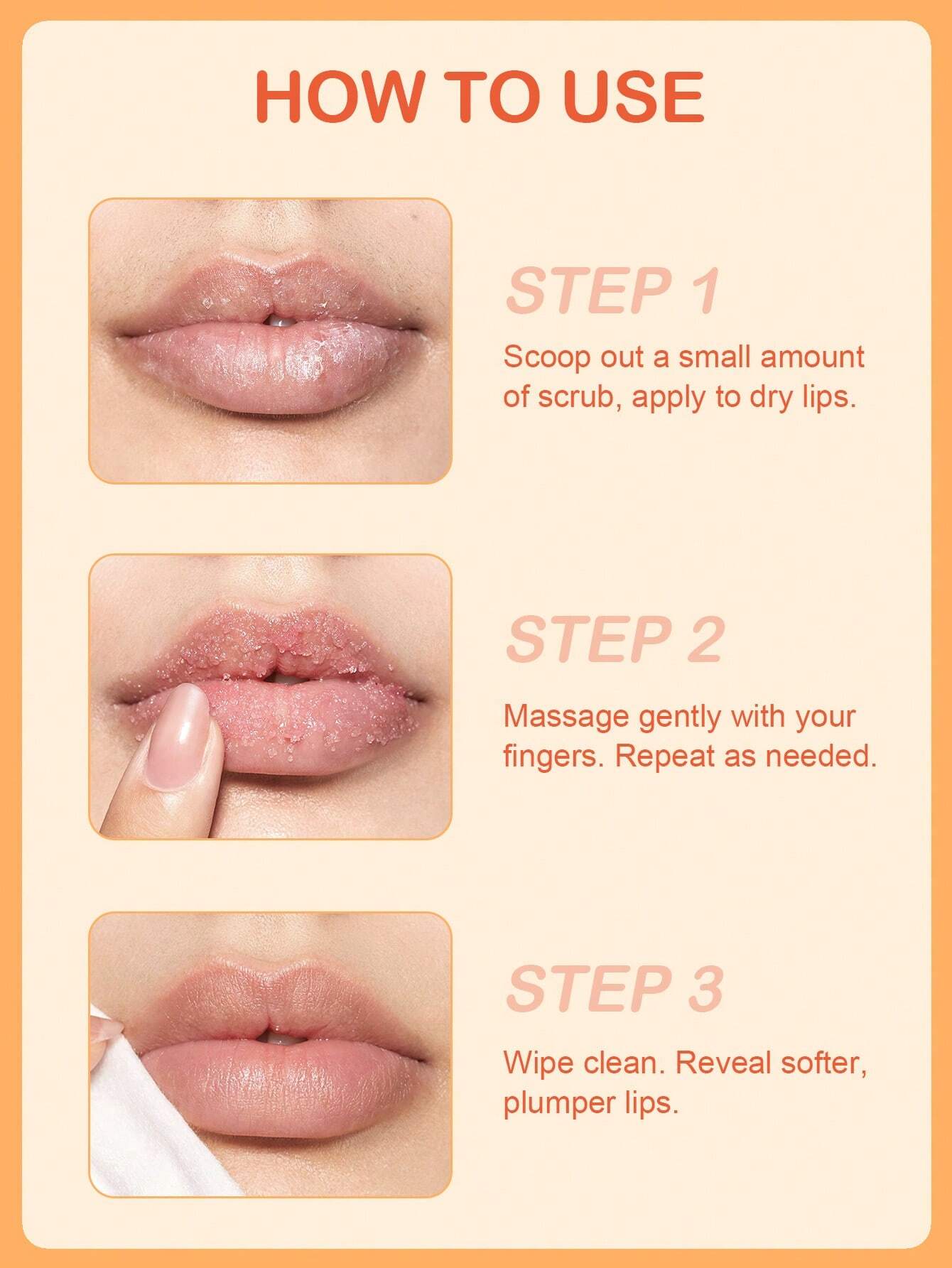 SlowSunday Sweet Orange Lip Scrub