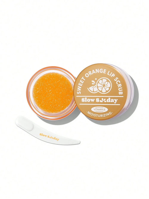 SlowSunday Sweet Orange Lip Scrub