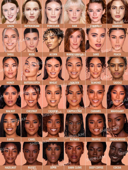 SHEGLAM Complexion Pro Long Lasting Breathable Matte Foundation