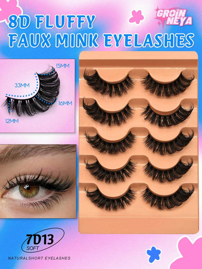 eyelashes 5 paires