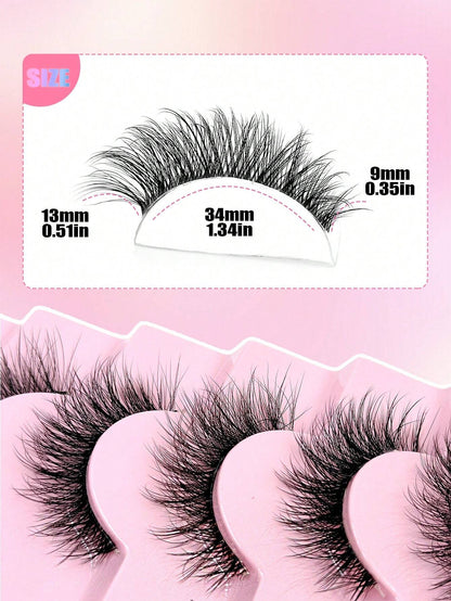 eyelashes 7 paires