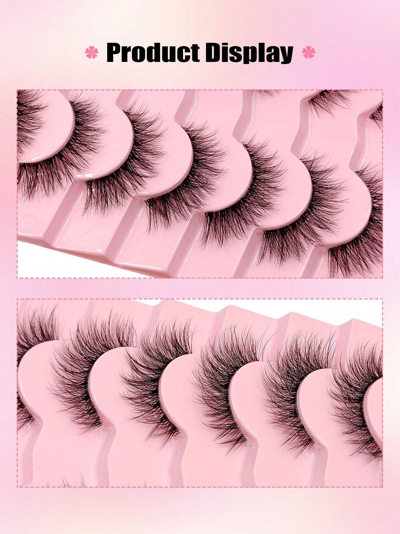 eyelashes 7 paires