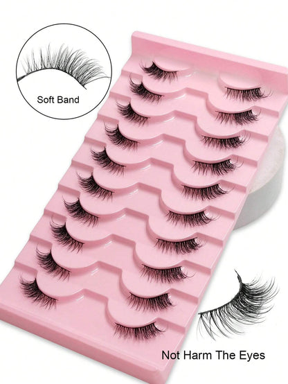eyelashes 10 paires