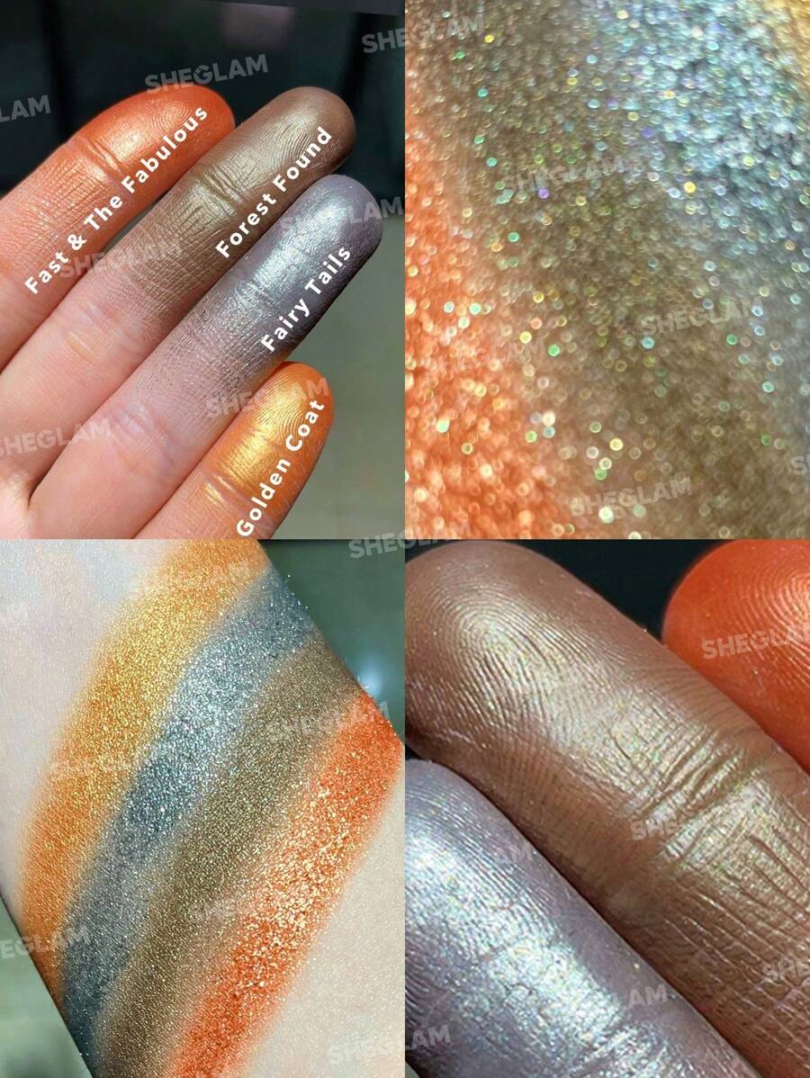 SHEGLAM Viva La Leopard Palette 12-Clolor Glitter Matte