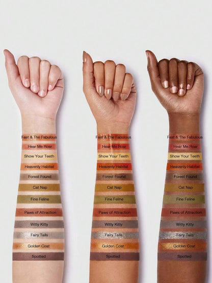 SHEGLAM Viva La Leopard Palette 12-Clolor Glitter Matte