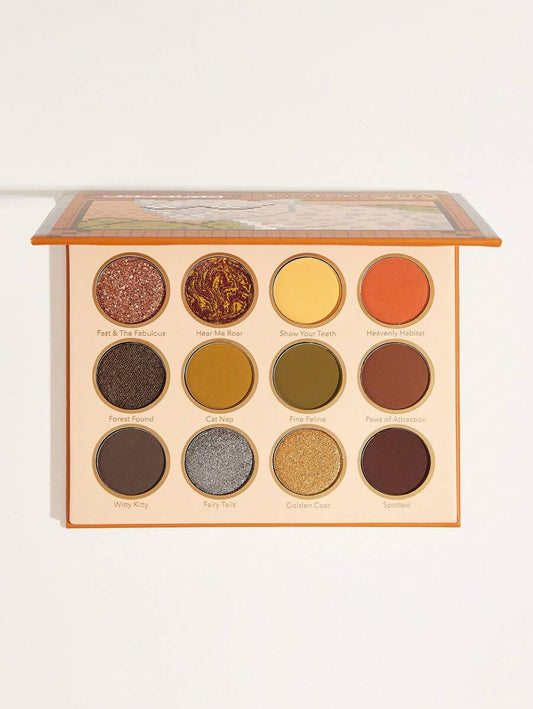 SHEGLAM Viva La Leopard Palette 12-Clolor Glitter Matte