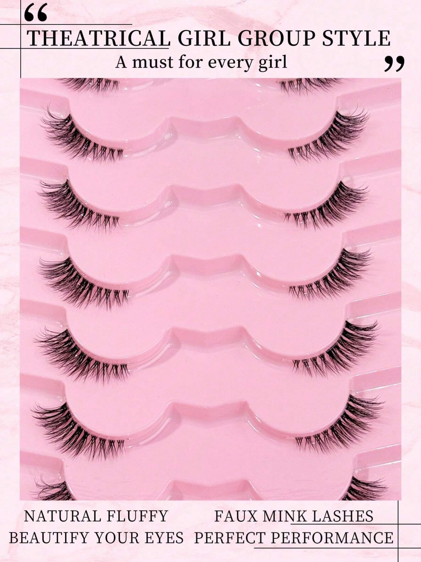 eyelashes 7 paires