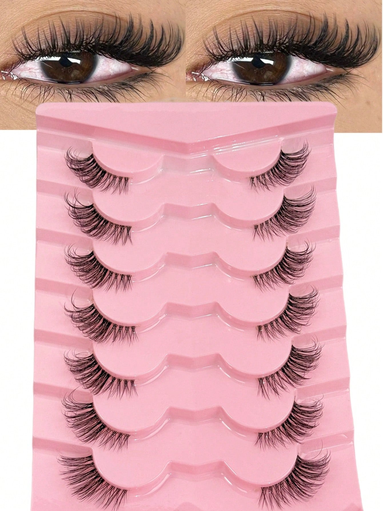 eyelashes 7 paires