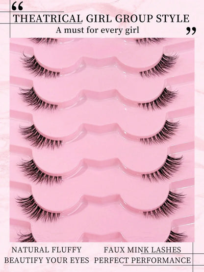 eyelashes 7 paires