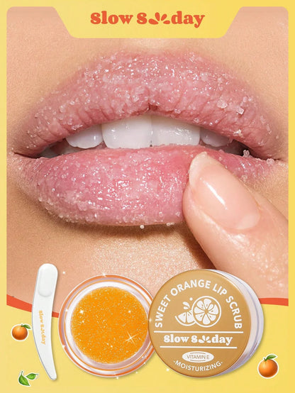 SlowSunday Sweet Orange Lip Scrub