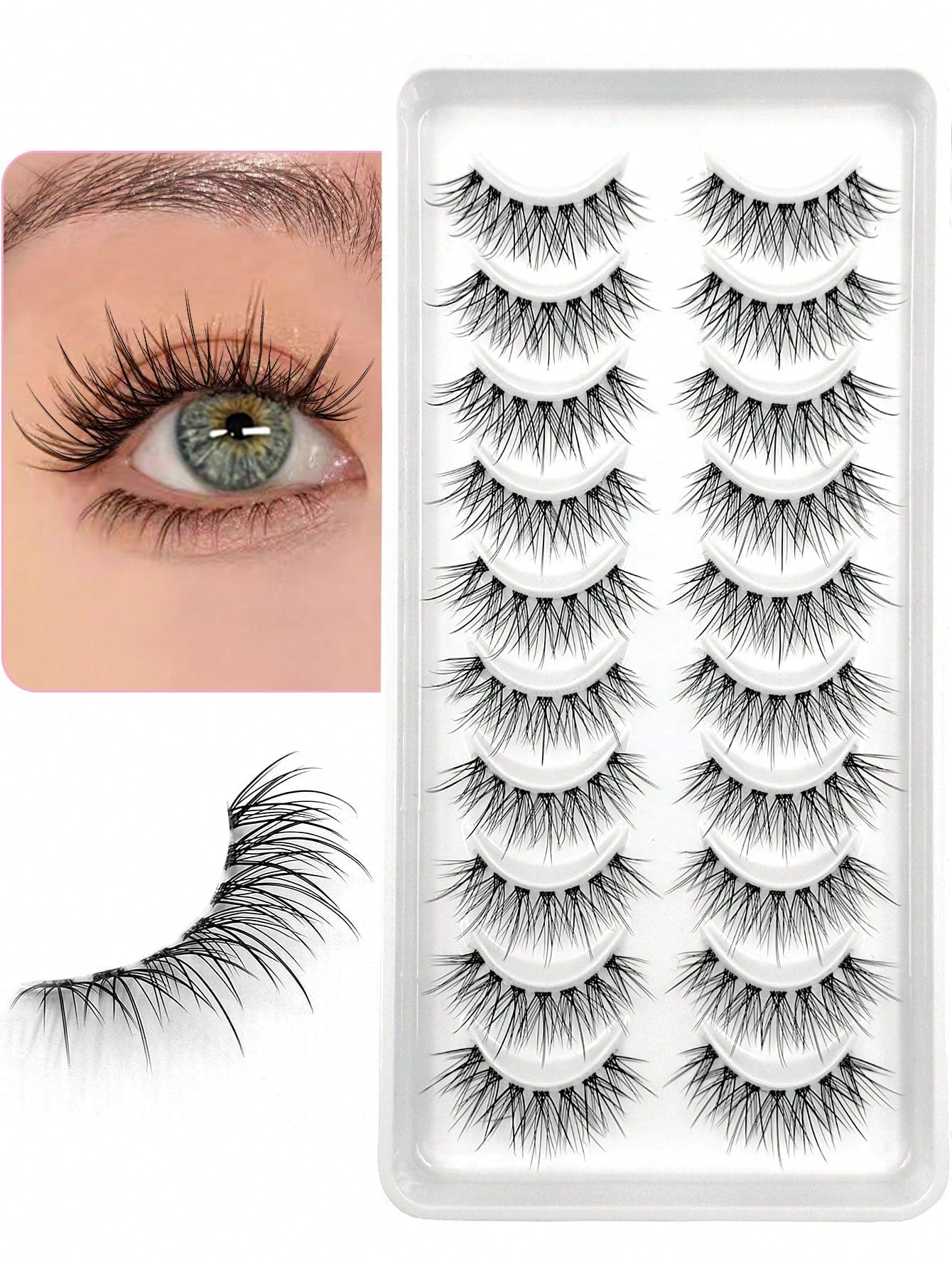 eyelashes 10 paires