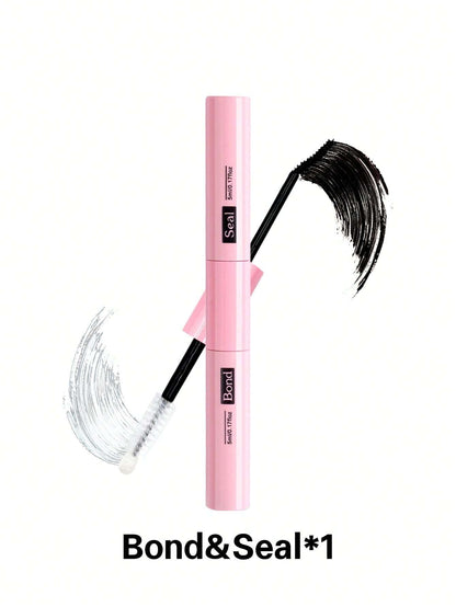 200 pièces Faux cils en grappe moelleux 50D,